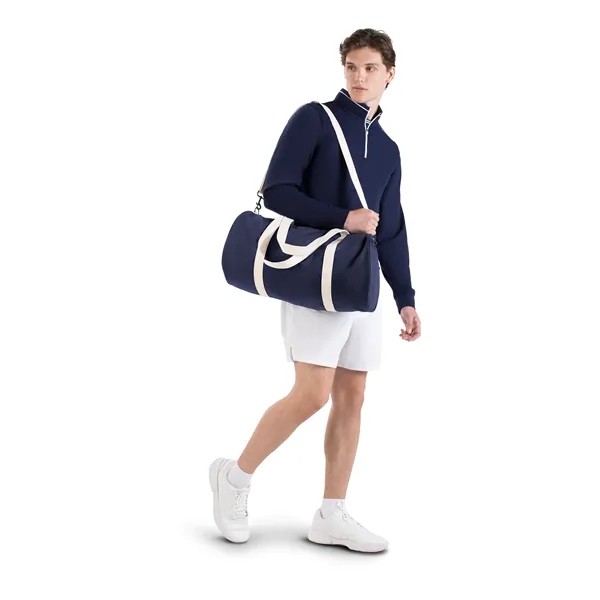 Cotton duffle bag features dual canvas handles, a detachable shoulder strap.... from ASI 37461 Augusta Sportswear / Holloway Sportswear