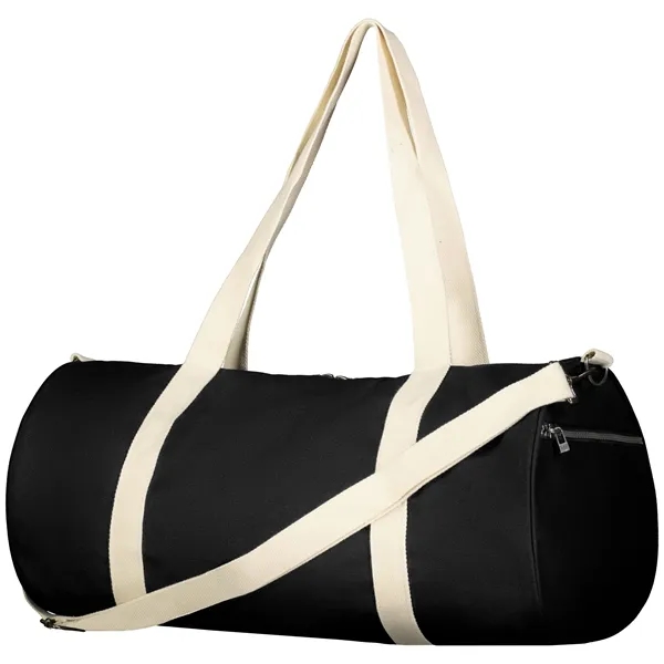 Cotton duffle bag features dual canvas handles, a detachable shoulder strap.... from ASI 37461 Augusta Sportswear / Holloway Sportswear
