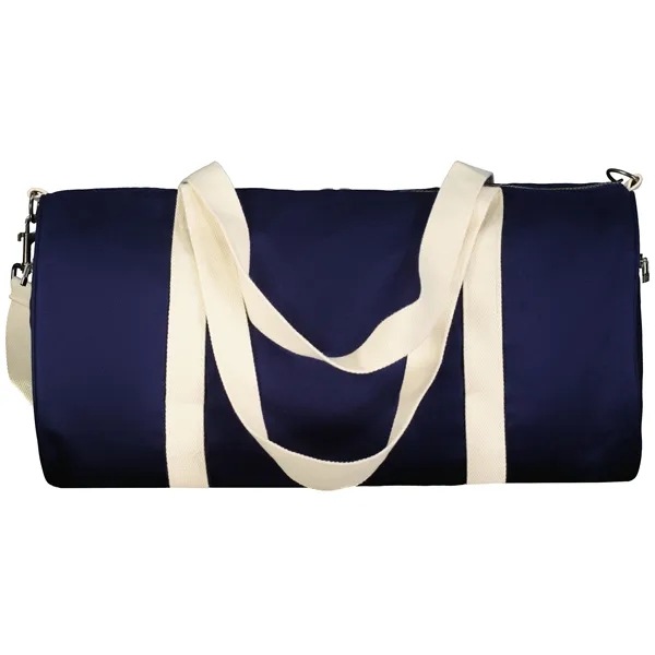 Cotton duffle bag features dual canvas handles, a detachable shoulder strap.... from ASI 37461 Augusta Sportswear / Holloway Sportswear