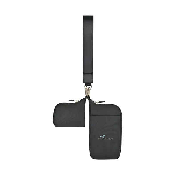 Designed for commutes, travel, and events, this dual pouch lanyard keeps... from ASI 56070 Gemline / Gemline®