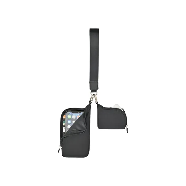 Designed for commutes, travel, and events, this dual pouch lanyard keeps... from ASI 56070 Gemline / Gemline®