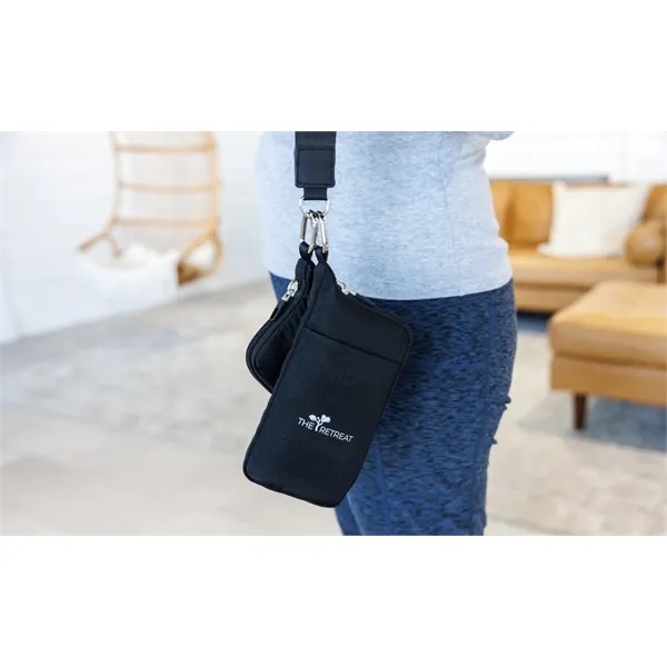 Designed for commutes, travel, and events, this dual pouch lanyard keeps... from ASI 56070 Gemline / Gemline®