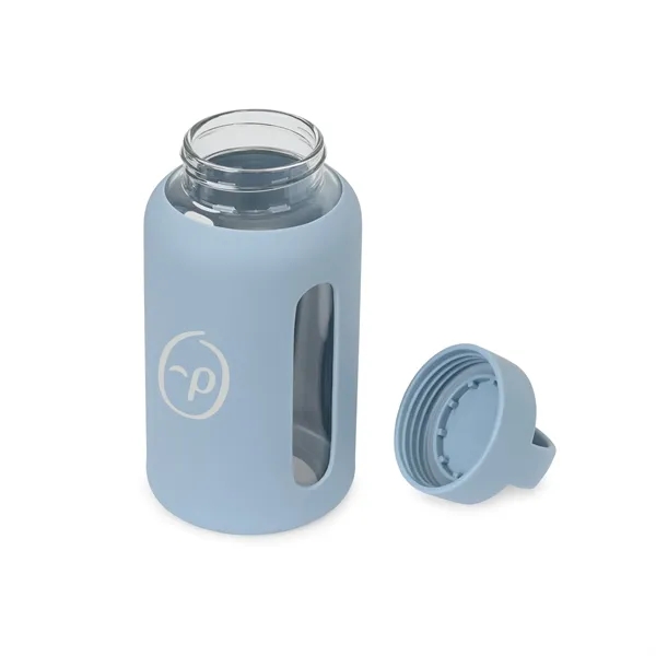 Durable glass hydration with a protective silicone grip for everyday use... from ASI 56070 Gemline / Gemline®