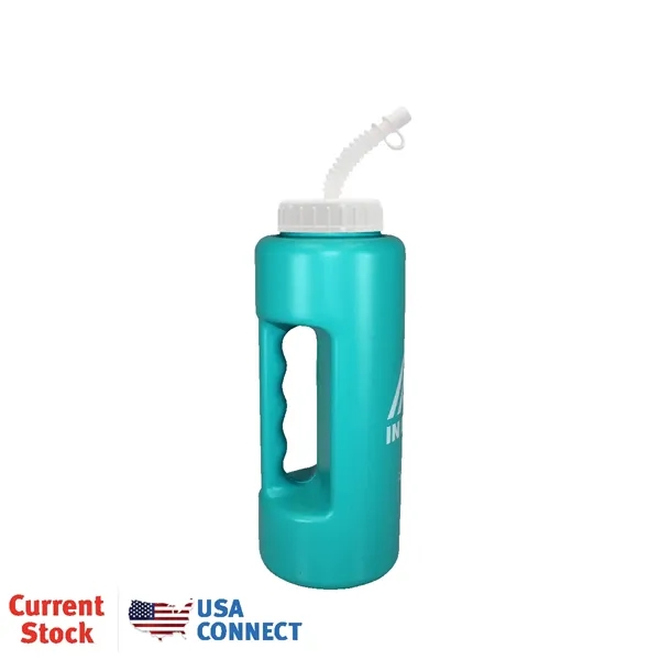 32 oz Grip Bottle with Flexible Straw - USA Connect... from ASI 30270 Aakron Line
