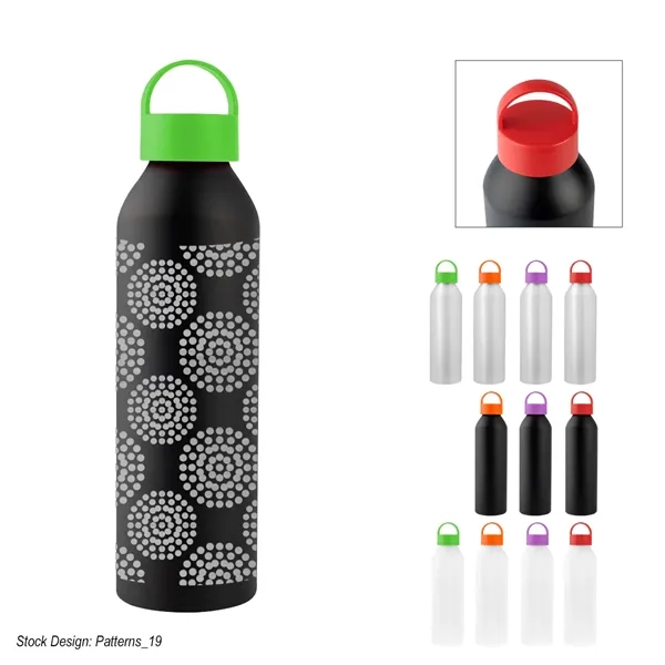 22 oz. aluminum bottle with spill-resistant lid and carry handle.... from ASI 61125 Hit Promotional Products / Hit®