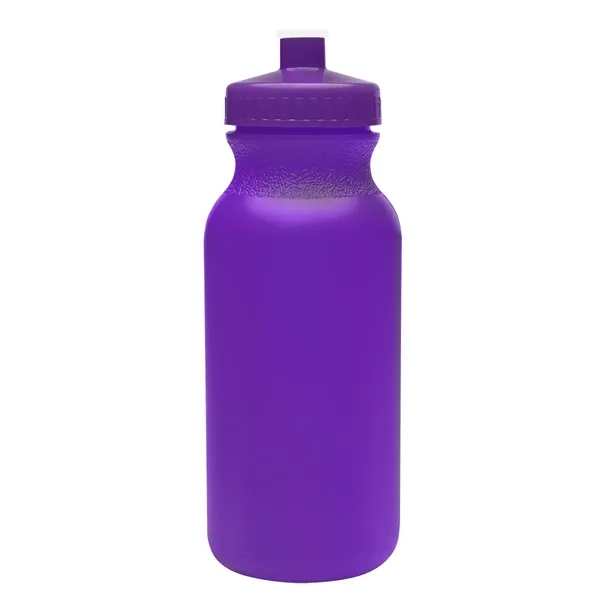 20 oz. bike bottle with screw-on, spill-resistant push pull lid.... from ASI 61125 Hit Promotional Products / Hit®