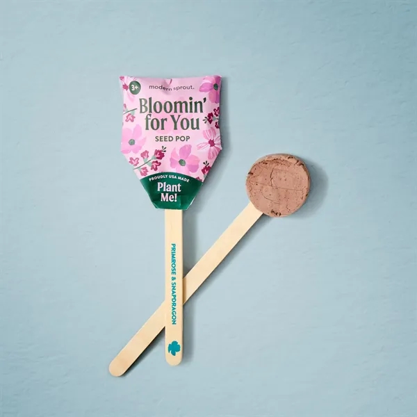 Plantable Seed Pops with Wildflower Varieties... from ASI 56070 Gemline / Gemline®