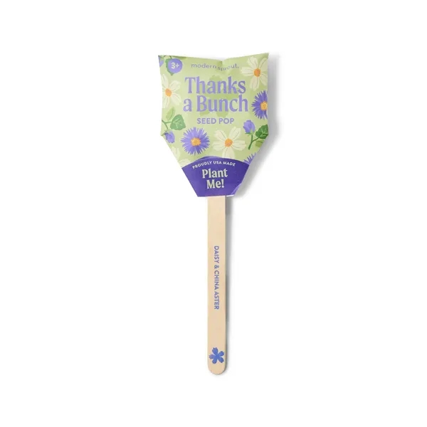 Plantable Seed Pops with Wildflower Varieties... from ASI 56070 Gemline / Gemline®