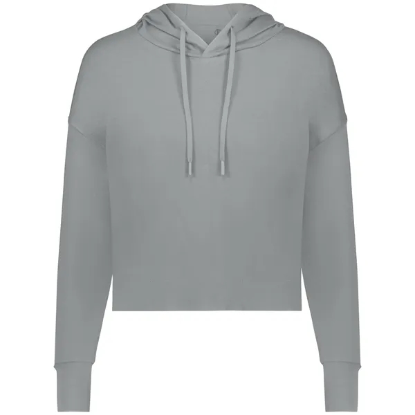 Ladies' Effortless Hoodie with a relaxed boxy fit.... from ASI 37461 Augusta Sportswear / Holloway Sportswear