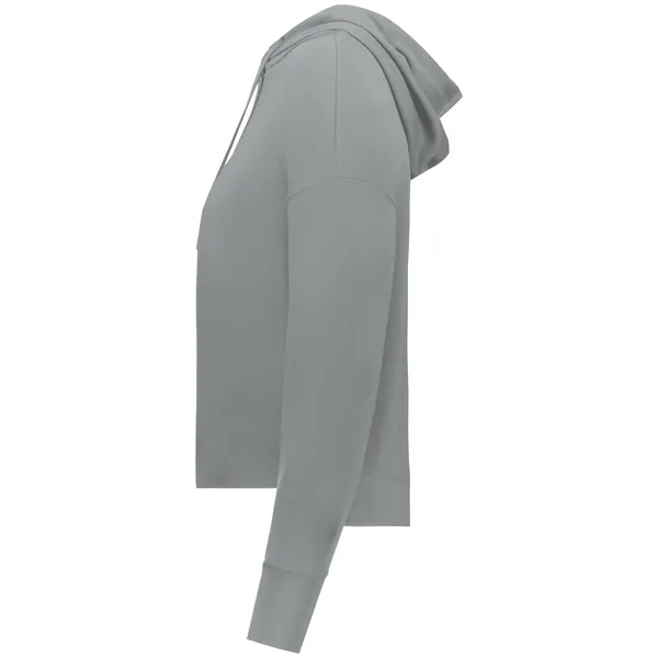 Ladies' Effortless Hoodie with a relaxed boxy fit.... from ASI 37461 Augusta Sportswear / Holloway Sportswear