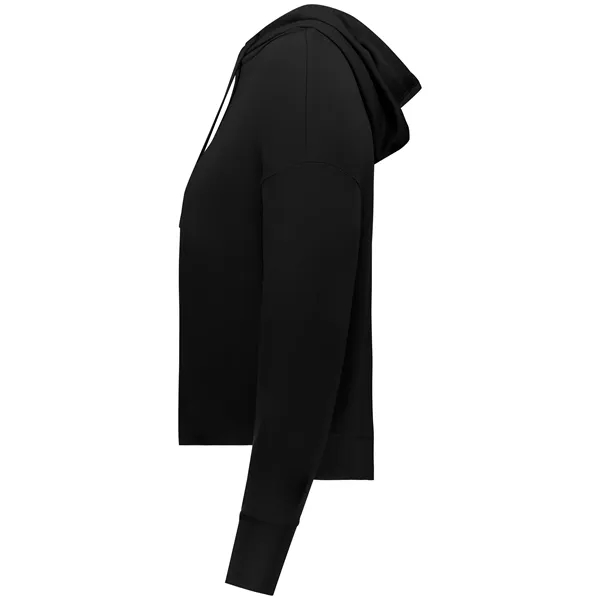 Ladies' Effortless Hoodie with a relaxed boxy fit.... from ASI 37461 Augusta Sportswear / Holloway Sportswear