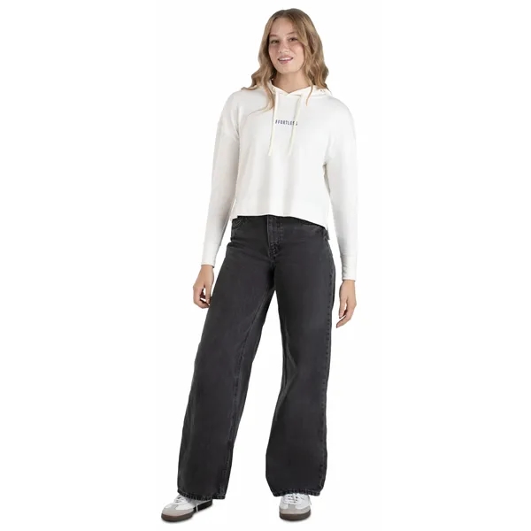 Ladies' Effortless Hoodie with a relaxed boxy fit.... from ASI 37461 Augusta Sportswear / Holloway Sportswear