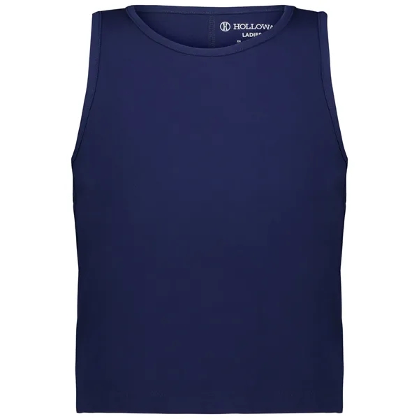 Girls tank with raw edge detailing.... from ASI 37461 Augusta Sportswear / Holloway Sportswear