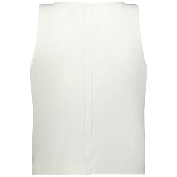 Girls tank with raw edge detailing.... from ASI 37461 Augusta Sportswear / Holloway Sportswear