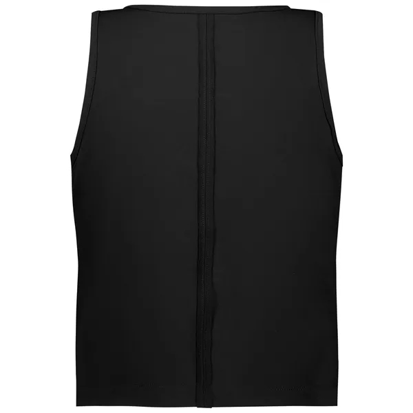 Girls tank with raw edge detailing.... from ASI 37461 Augusta Sportswear / Holloway Sportswear