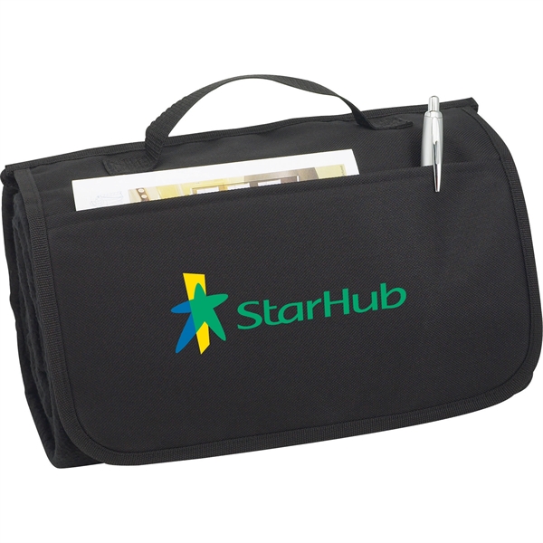 54" x 46" fleece blanket with hook and loop closure.... from ASI 66887 PCNA / Bullet