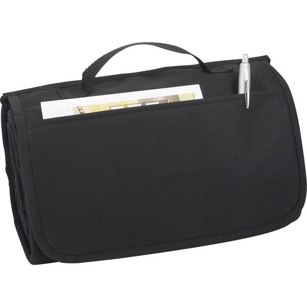 54" x 46" fleece blanket with hook and loop closure.... from ASI 66887 PCNA / Bullet