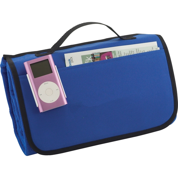 54" x 46" fleece blanket with hook and loop closure.... from ASI 66887 PCNA / Bullet