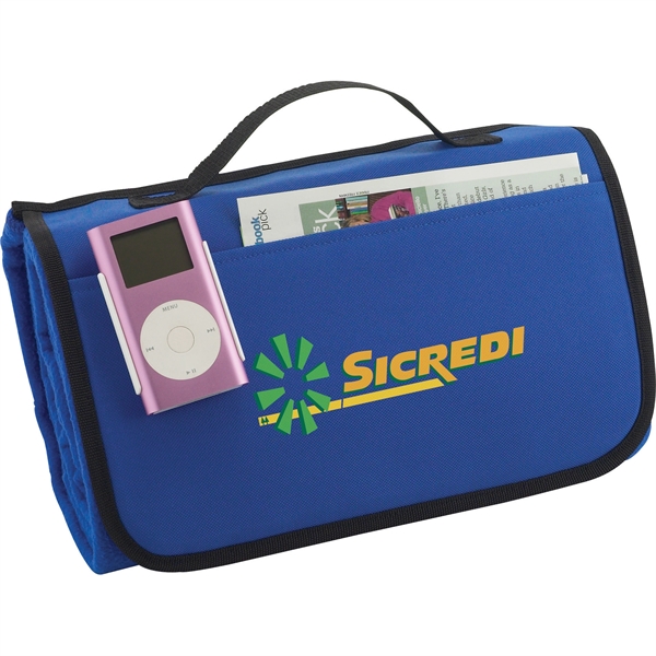 54" x 46" fleece blanket with hook and loop closure.... from ASI 66887 PCNA / Bullet