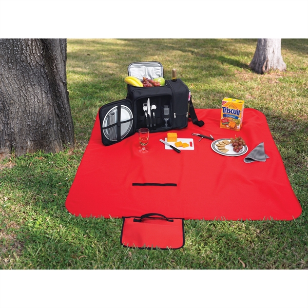 54" x 46" fleece blanket with hook and loop closure.... from ASI 66887 PCNA / Bullet