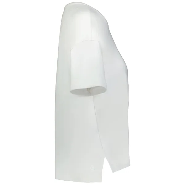 Ladies' t-shirt with raw edge detailing.... from ASI 37461 Augusta Sportswear / Holloway Sportswear