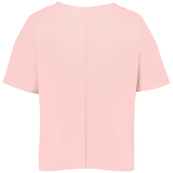 Ladies' t-shirt with raw edge detailing.... from ASI 37461 Augusta Sportswear / Holloway Sportswear