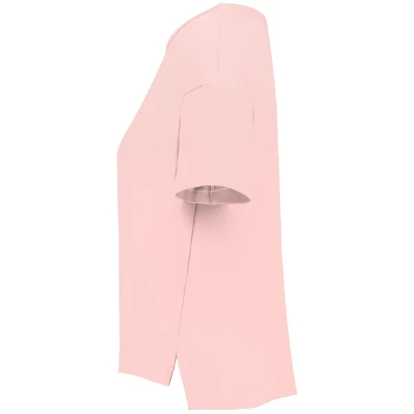 Ladies' t-shirt with raw edge detailing.... from ASI 37461 Augusta Sportswear / Holloway Sportswear