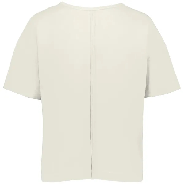 Ladies' t-shirt with raw edge detailing.... from ASI 37461 Augusta Sportswear / Holloway Sportswear