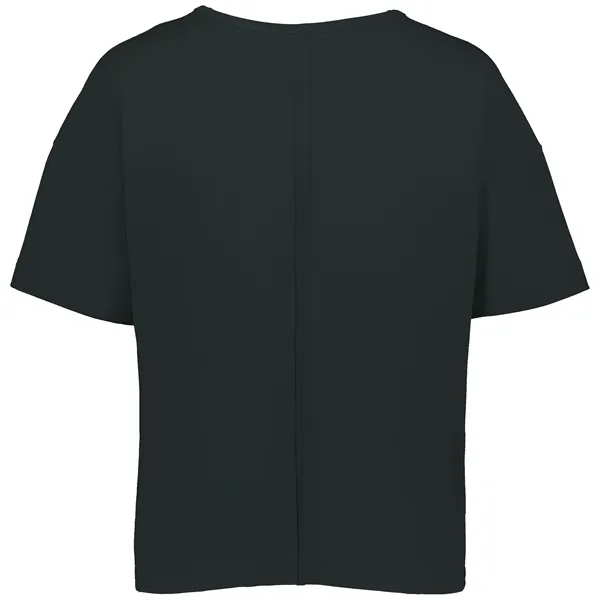 Ladies' t-shirt with raw edge detailing.... from ASI 37461 Augusta Sportswear / Holloway Sportswear