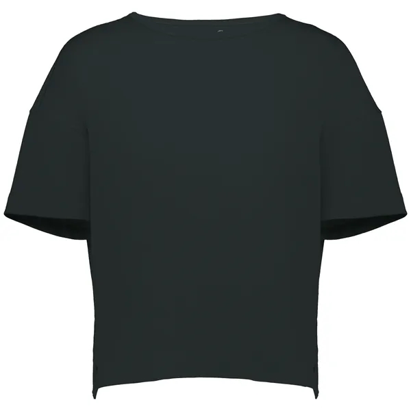 Ladies' t-shirt with raw edge detailing.... from ASI 37461 Augusta Sportswear / Holloway Sportswear