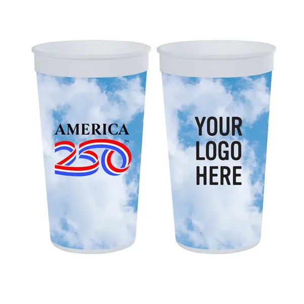 America250™ 32 Oz. Full Color Big Game Stadium Cup... from ASI 61125 Hit Promotional Products / Hit®