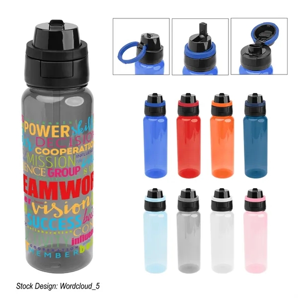 32 Oz. Full Color Pop Sip & Chug rPET Bottle... from ASI 61125 Hit Promotional Products