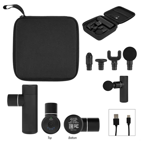 60W Deluxe Massage Gun... from ASI 61125 Hit Promotional Products / Hit®