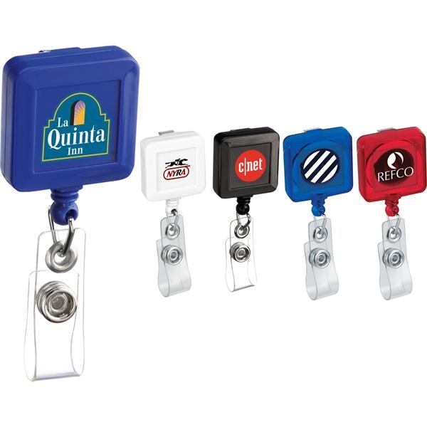 Square Badge Holder... from ASI 42424 ZZ DROPPED -Bullet