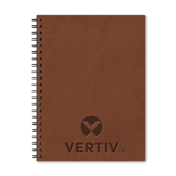 8" x 11" academic planner with black wire and square corners.... from ASI 68507 The Magnet Group / Castelli