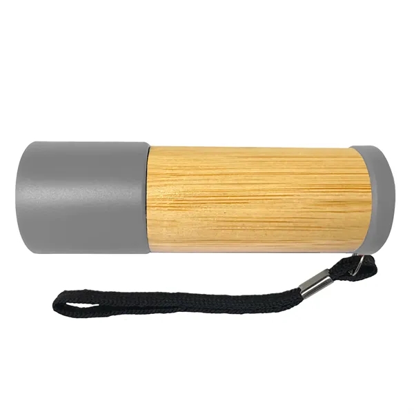 Sleek Bamboo 9 LED Flashlight... from ASI 68507 The Magnet Group