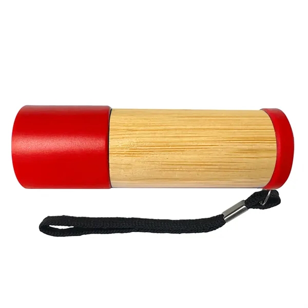 Sleek Bamboo 9 LED Flashlight... from ASI 68507 The Magnet Group