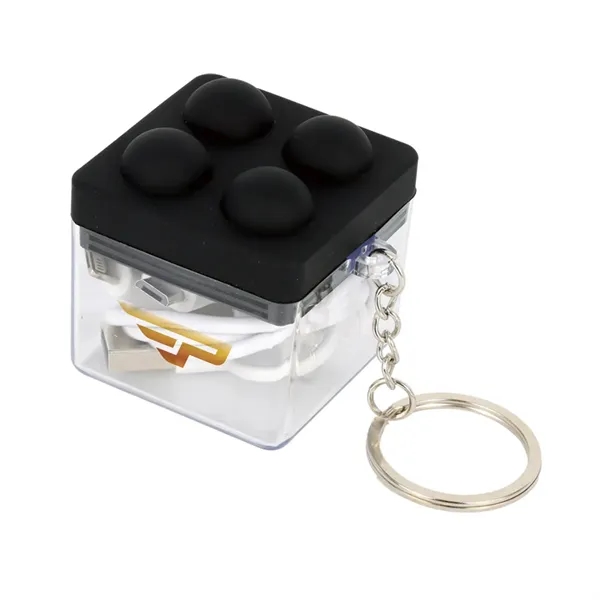 Charging Cable with Keyring & Screen Cleaner... from ASI 36730 Ariel Premium Supply Inc