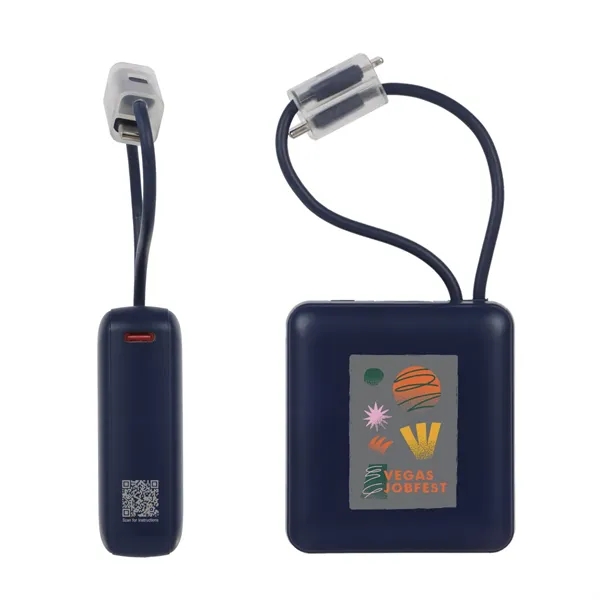 10000mAh 20W PD Power Bank with Charging Cable Lanyard... from ASI 36730 Ariel Premium Supply Inc