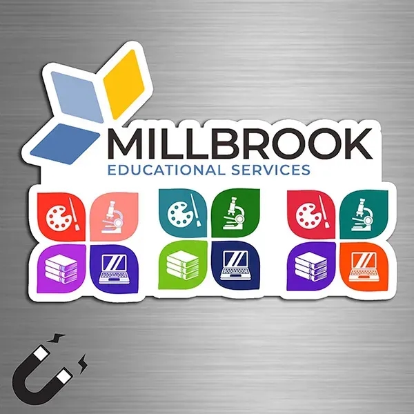 CustomCut™ Magnets are individually kiss cut to the contours of your... from ASI 62660 Innovation Line