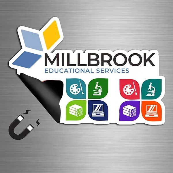 CustomCut™ Magnets are individually kiss cut to the contours of your... from ASI 62660 Innovation Line