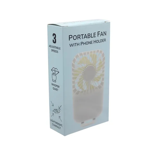 Portable Fan with Phone Holder... from ASI 30270 Aakron Line