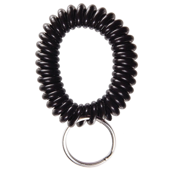 Wrist band style badge holder with expandable coil and 7/8" split... from ASI 79898 Promovision / PROMOVISION