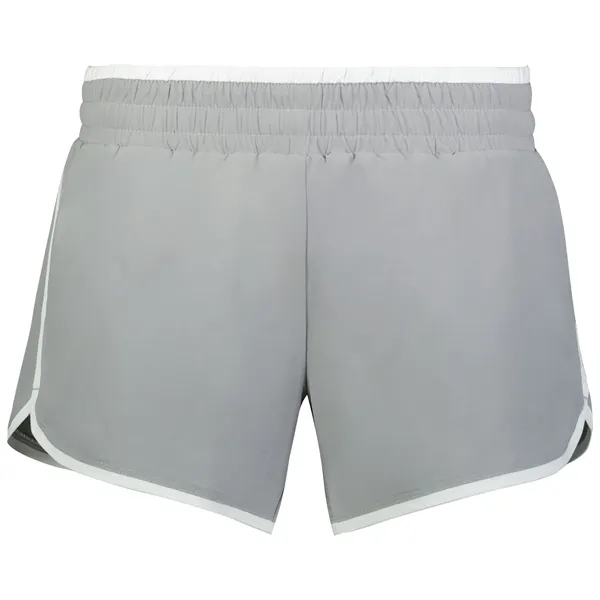 Ladie's breathable court shorts with a 4" inseam.... from ASI 37461 Augusta Sportswear / Holloway Sportswear