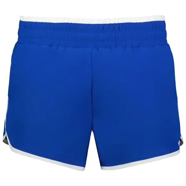 Ladie's breathable court shorts with a 4" inseam.... from ASI 37461 Augusta Sportswear / Holloway Sportswear