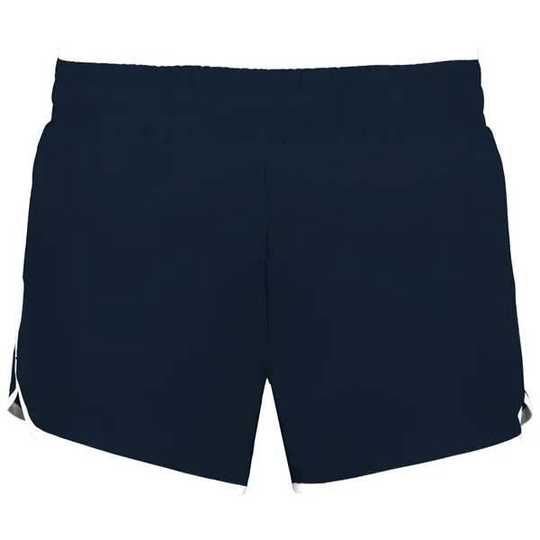 Ladie's breathable court shorts with a 4" inseam.... from ASI 37461 Augusta Sportswear / Holloway Sportswear