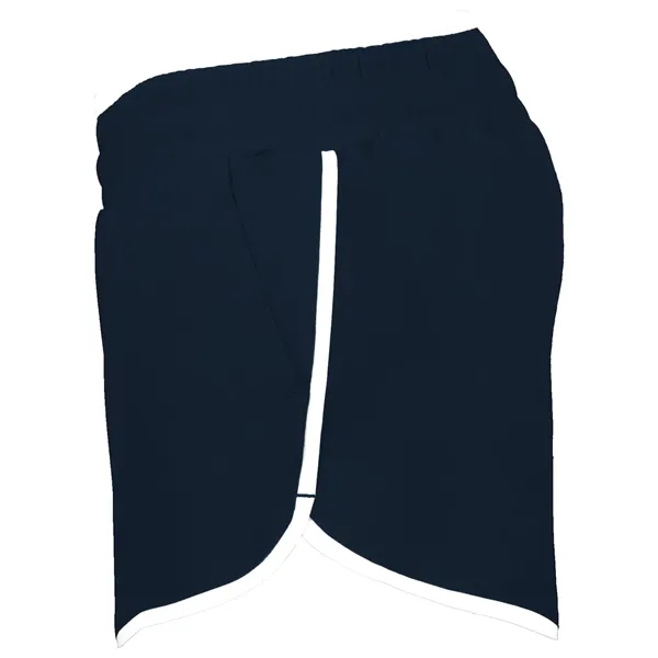 Ladie's breathable court shorts with a 4" inseam.... from ASI 37461 Augusta Sportswear / Holloway Sportswear