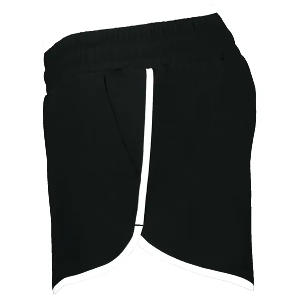 Ladie's breathable court shorts with a 4" inseam.... from ASI 37461 Augusta Sportswear / Holloway Sportswear