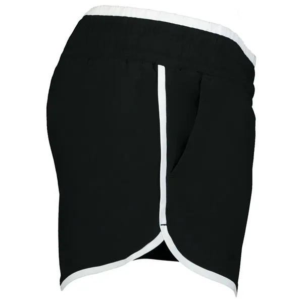 Ladie's breathable court shorts with a 4" inseam.... from ASI 37461 Augusta Sportswear / Holloway Sportswear