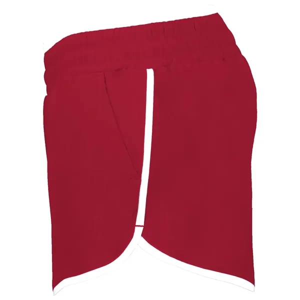 Ladie's breathable court shorts with a 4" inseam.... from ASI 37461 Augusta Sportswear / Holloway Sportswear